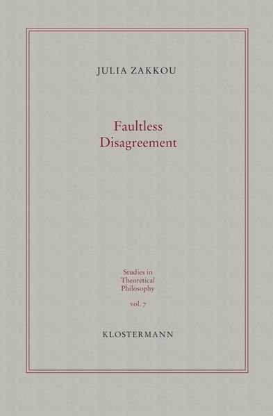 Faultless Disagreement