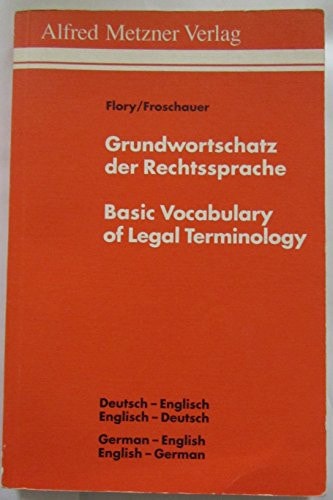 Grundwortschatz der Rechtssprache