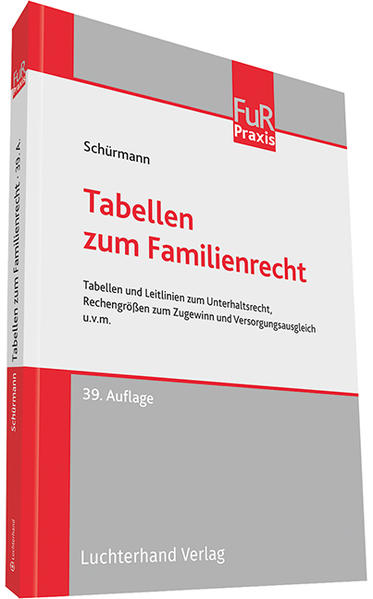 Tabellen zum Familienrecht