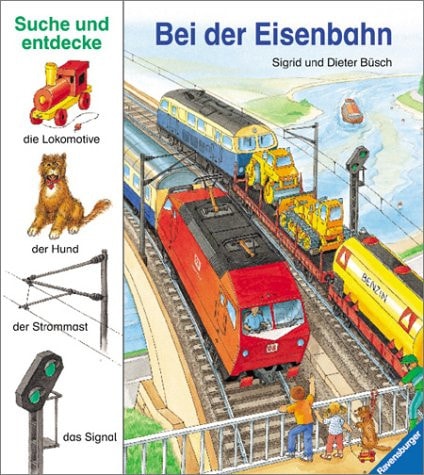 Suche und entdecke: Bei der Eisenbahn