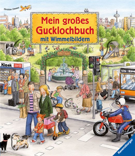 Mein großes Gucklochbuch mit Wimmelbildern
