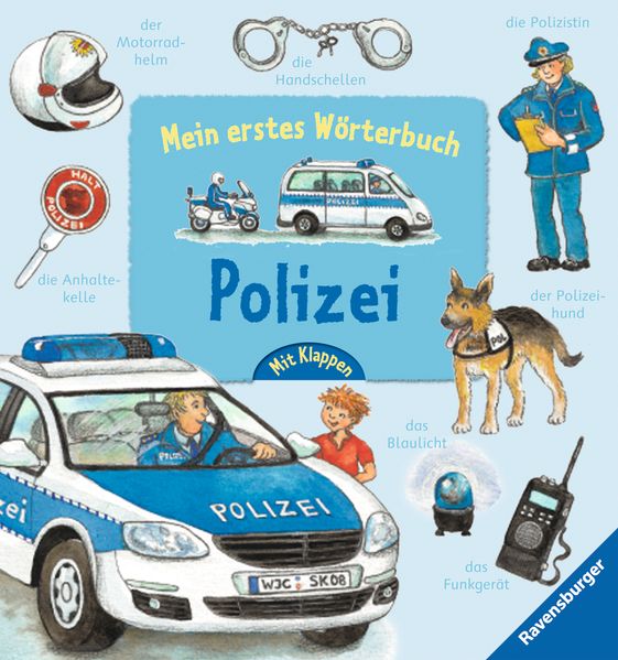 Mein erstes Wörterbuch: Polizei