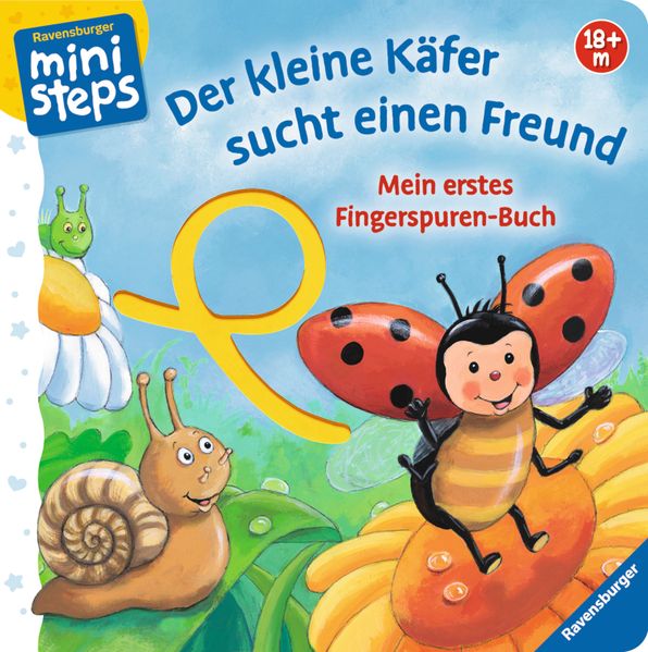 Mein erstes Fingerspuren-Buch: Der kleine Käfer sucht einen Freund