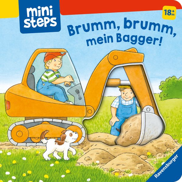 ministeps: Brumm, brumm, mein Bagger!