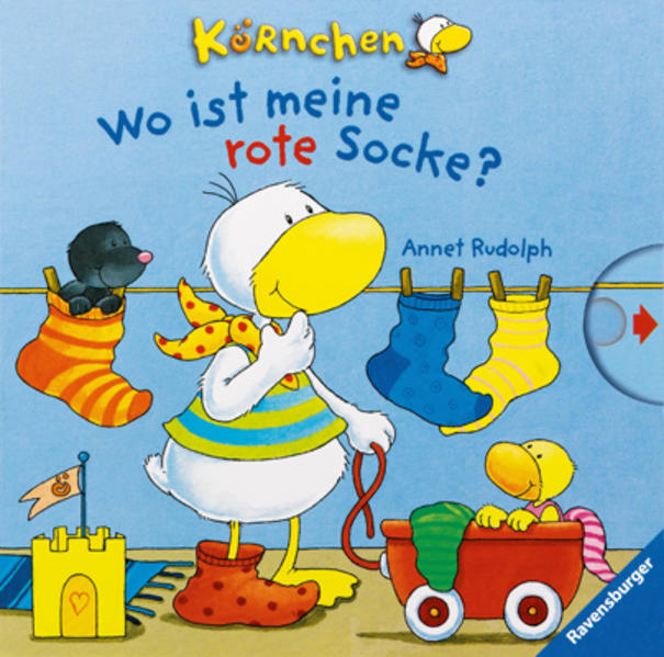 Körnchen: Wo ist meine rote Socke?