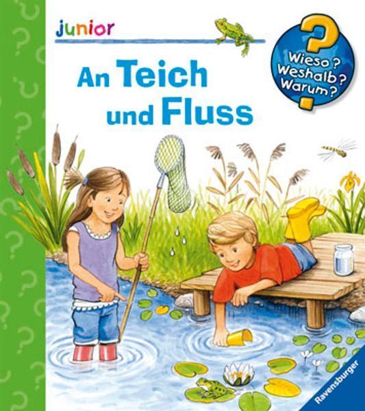 An Teich und Fluss