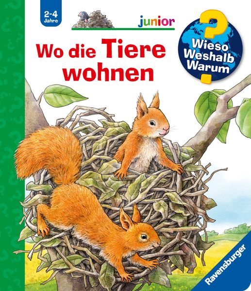 Wieso? Weshalb? Warum? junior, Band 46 - Wo die Tiere wohnen