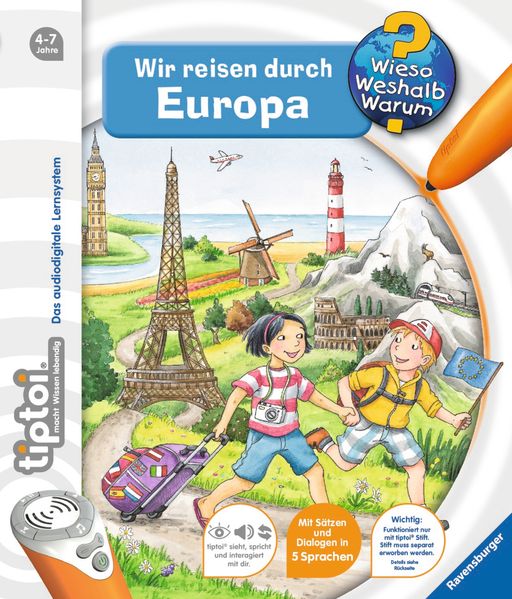 tiptoi® Wir reisen durch Europa