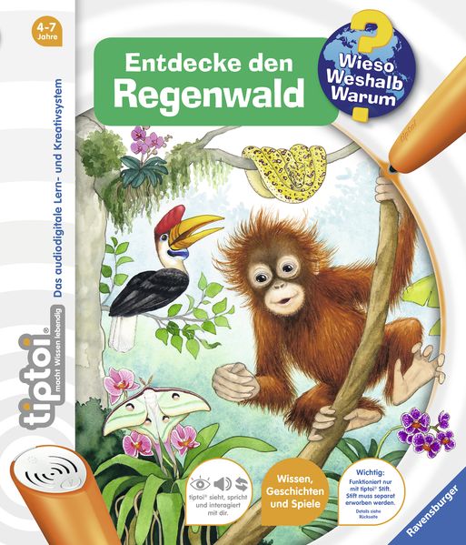 tiptoi® Entdecke den Regenwald