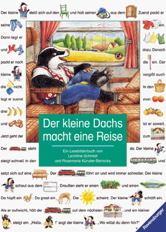 Der kleine Dachs macht eine Reise