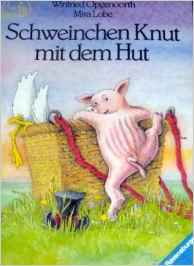 Schweinchen Knut mit dem Hut