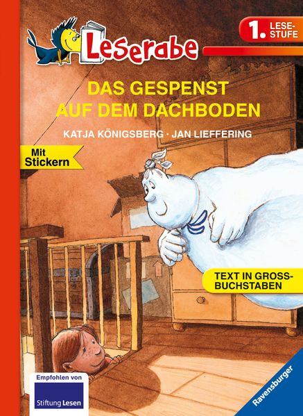 Leserabe 1. Lesestufe - DAS GESPENST AUF DEM DACHBODEN