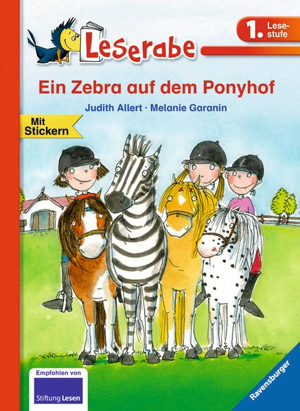 Ein Zebra auf dem Ponyhof