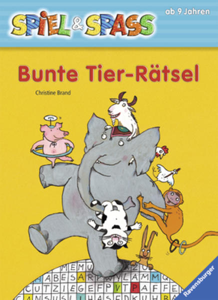 Bunte Tier-Rätsel