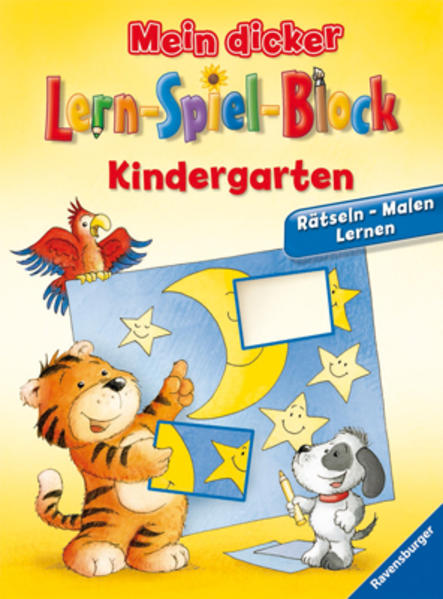 Mein dicker Lern-Spiel-Block Kindergarten