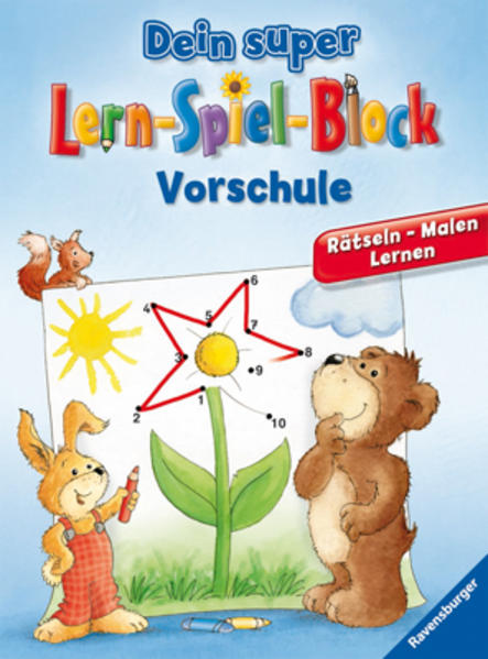 Dein super Lern-Spiel-Block Vorschule