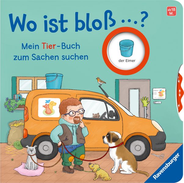 Wo ist bloß …? - Mein Tier-Buch zum Sachen suchen