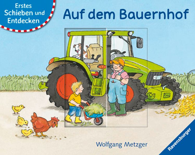 Erstes Schieben und Entdecken: Auf dem Bauernhof