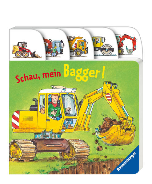 Schau, mein Bagger!