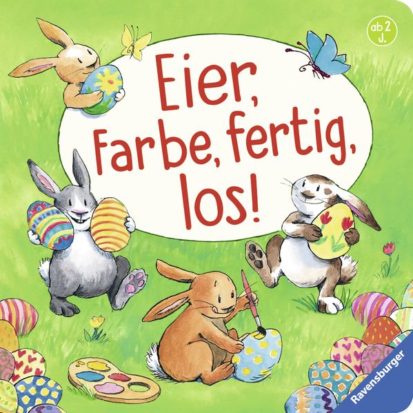 Eier, Farbe, fertig, los!