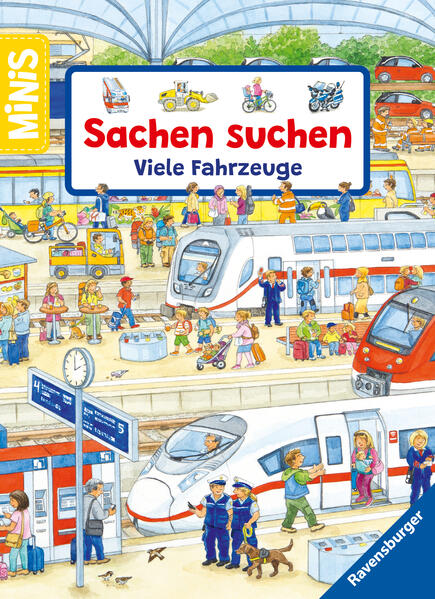Ravensburger Minis: Sachen suchen: Viele Fahrzeuge