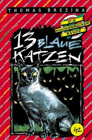 13 blaue Katzen