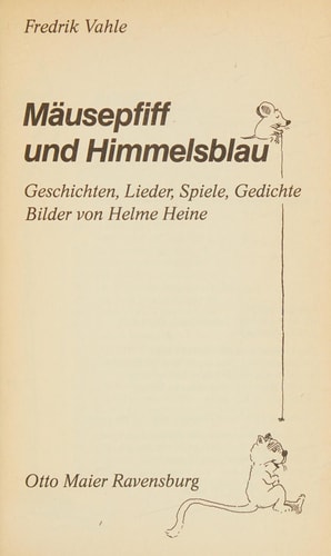 Mäusepfiff und Himmelsblau