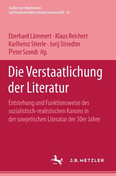 Die Verstaatlichung der Literatur
