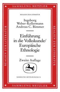 Einführung in die Volkskunde /Europäische Ethnologie