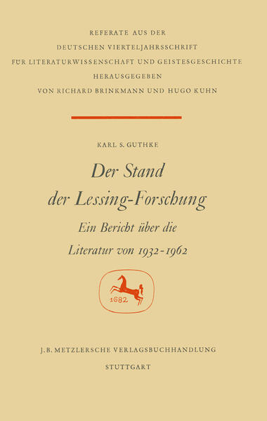 Der Stand der Lessing-Forschung