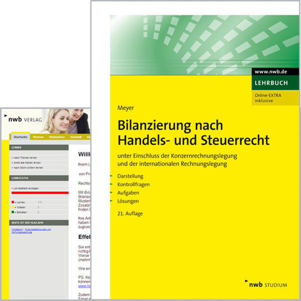 Paket Bilanzierung nach Handels- und Steuerrecht und BilanzTraining online