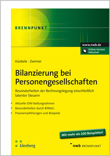 Bilanzierung bei Personengesellschaften