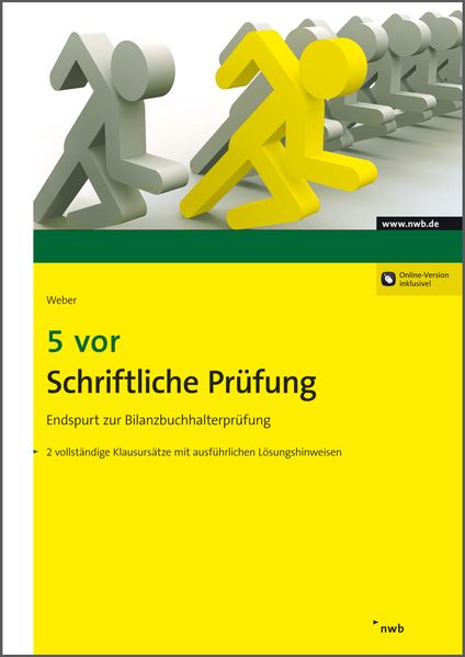 5 vor Schriftliche Prüfung