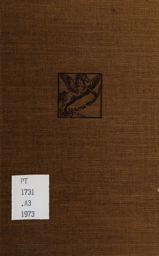 Gesammelte Werke in Einzelausgaben / Kleinere Schriften. Abdruck der Erstausgaben mit den Lesarten der zu Lebzeiten des Dichters erschienenen Ausgaben