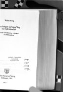 Brechungen auf dem Weg zur Individualität