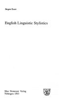 English linguistic stylistics