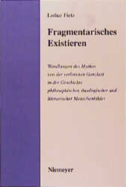 Fragmentarisches Existieren