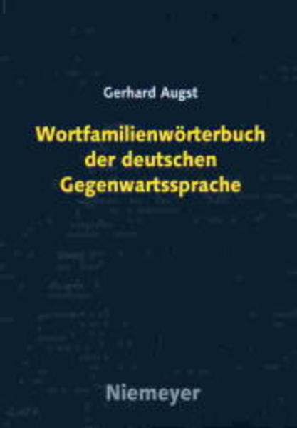 Wortfamilienwörterbuch der deutschen Gegenwartssprache