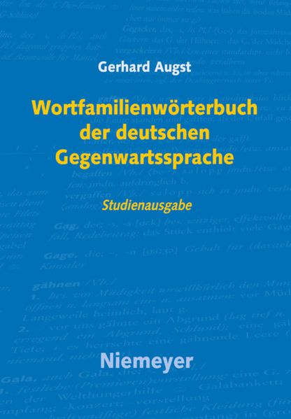Wortfamilienwörterbuch der deutschen Gegenwartssprache
