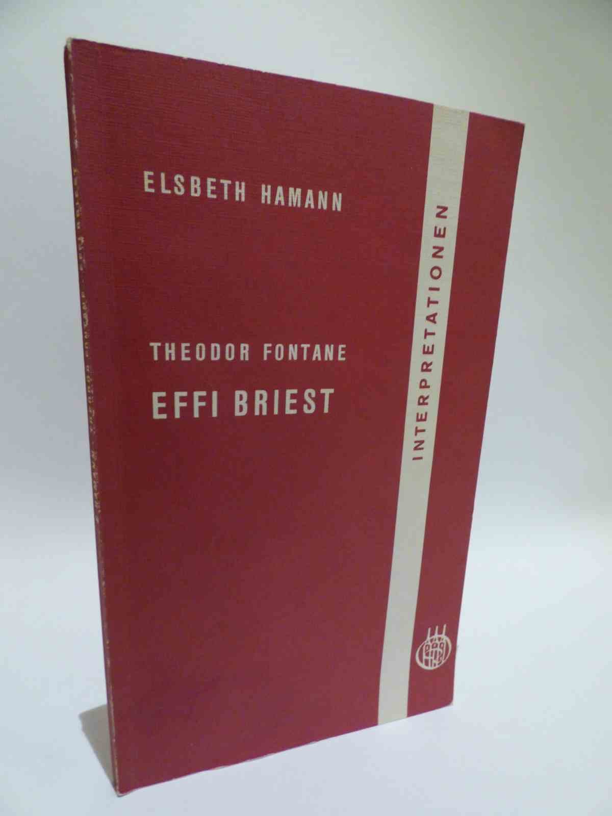 Theodor Fontane, Effi Briest