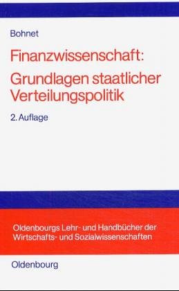 Finanzwissenschaft: Staatliche Verteilungspolitik