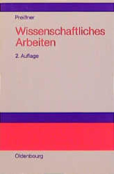 Wissenschaftliches Arbeiten