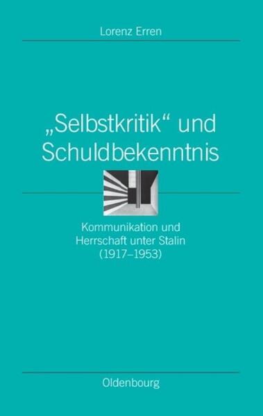 "Selbstkritik" und Schuldbekenntnis