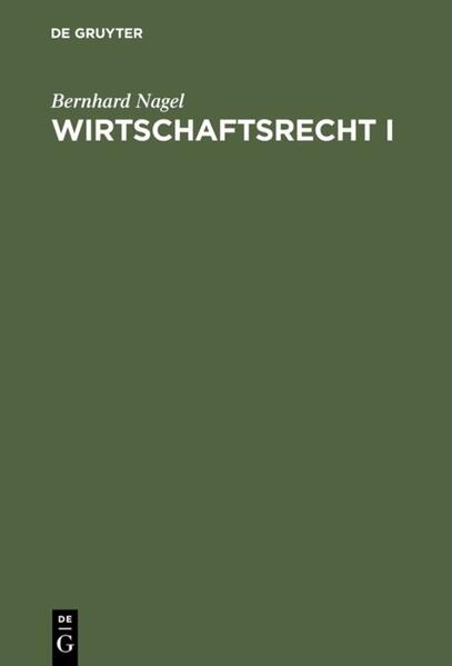Wirtschaftsrecht / Wirtschaftsrecht I