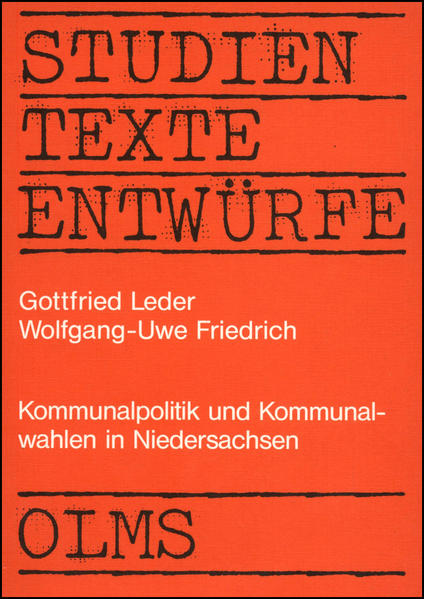 Kommunalpolitik und Kommunalwahlen in Niedersachsen