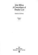 A Concordance of Paradise lost