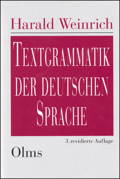 Textgrammatik der deutschen Sprache