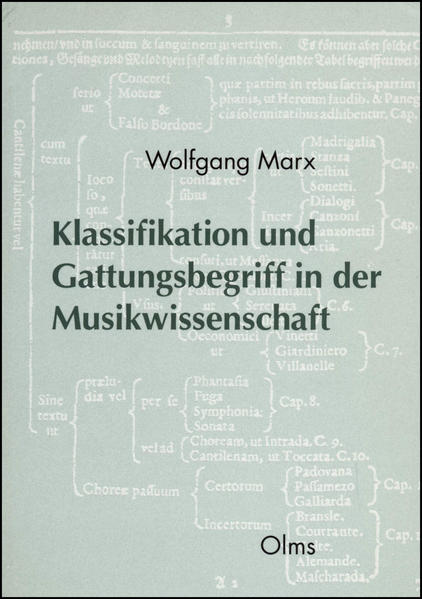 Klassifikation und Gattungsbegriff in der Musikwissenschaft