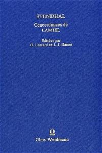 Concordances des "Lamiel"