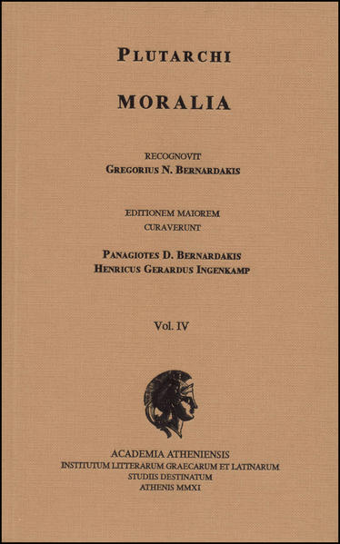 Moralia. Vol. IV.